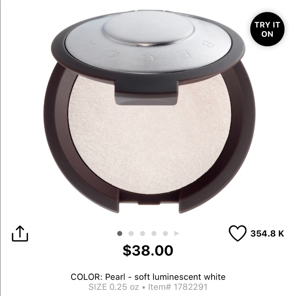 BECCA Shimmering Skin Perfector in Pearl